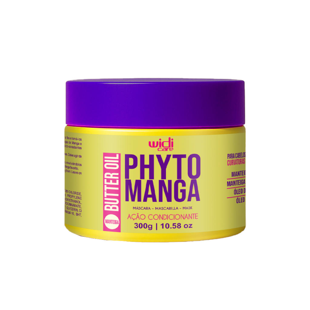 Phytomanga Butter Oil Mascara, Haarmaske, Widi Care, 300g
