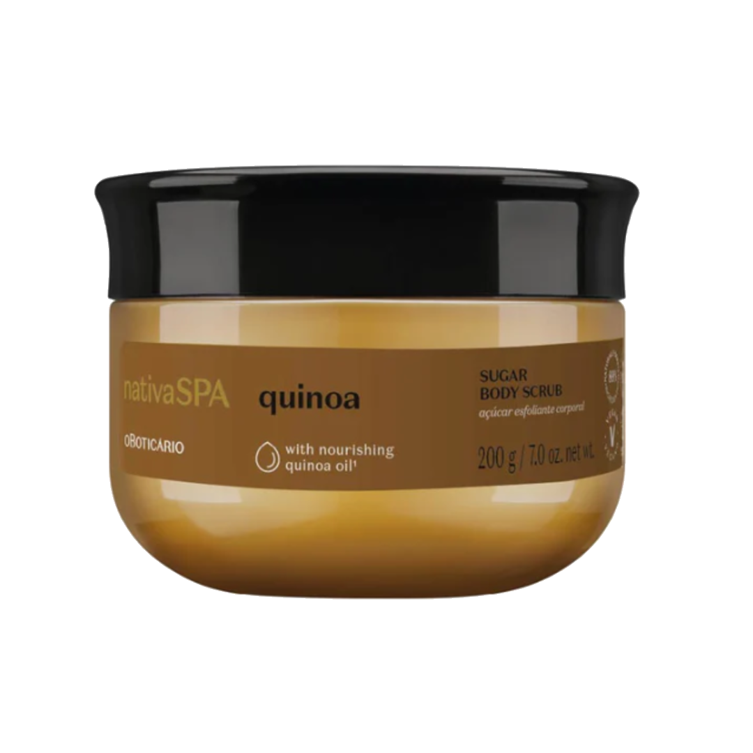NSPA Açúcar Esfoliante Quinoa, Zuckerpeeling, Boticário, 200g