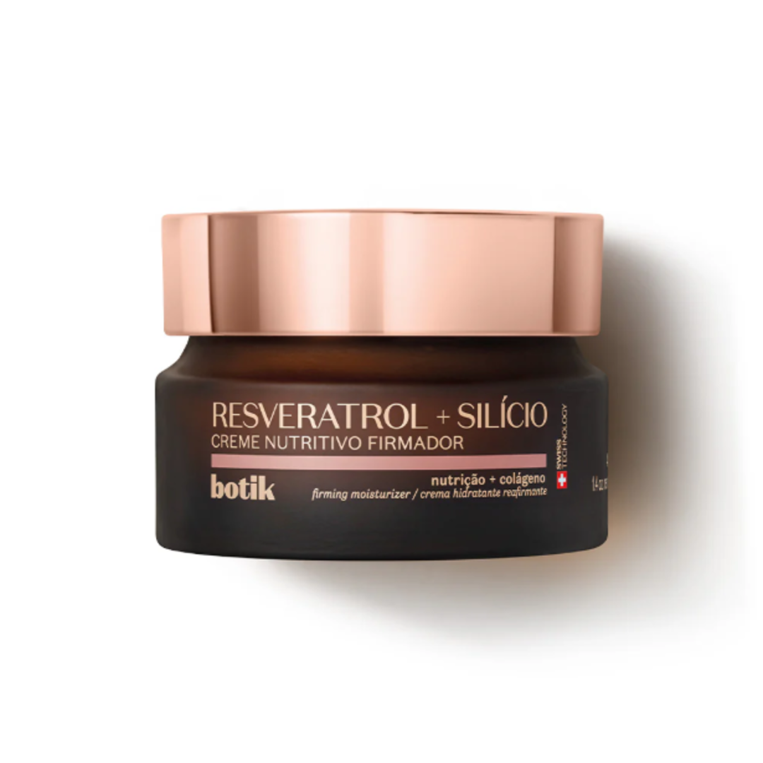 Creme Nutritivo Firmador Resveratrol + Silício, straffende Creme, Boticario 40g