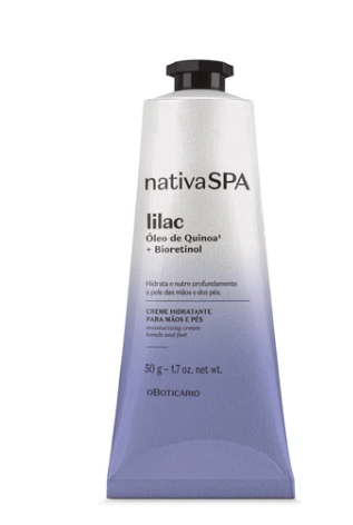 NSPA Creme de Mãos e Pés Lilac, Hand- Fußcreme, Boticario 75g