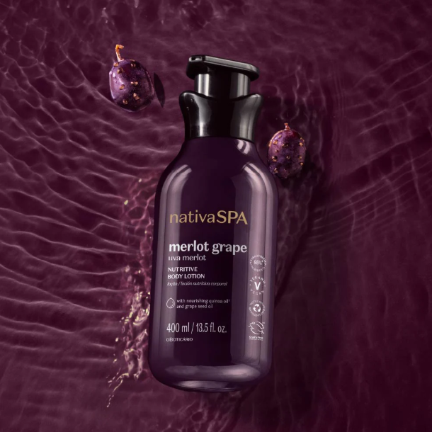 NSPA Uva Merlot Locao Corporal, Körpercreme, Boticario 400ml