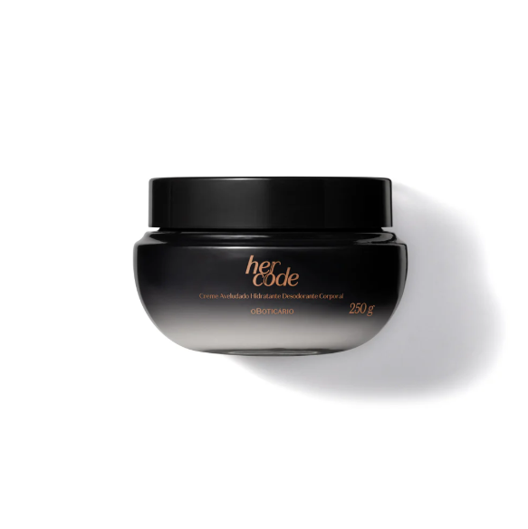 Her Code Creme Aveludado Corporal, Körpercreme, Boticario, 250g
