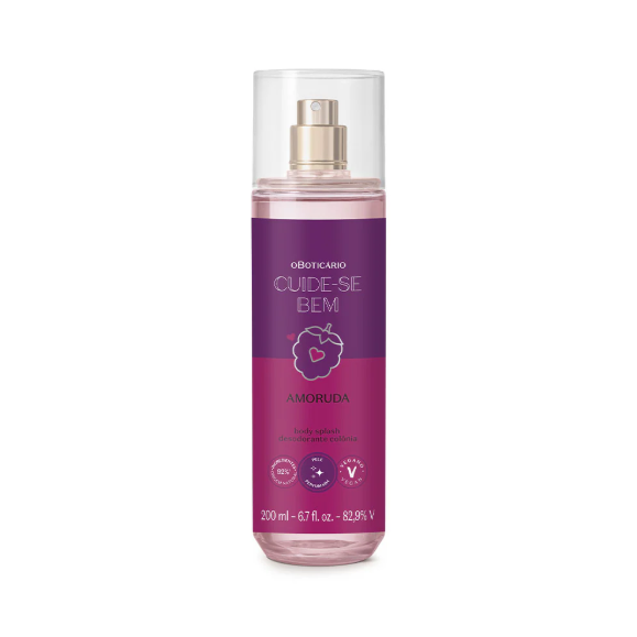 CSB Amoruda Body Splash, Körpersplash, Boticário 200ml