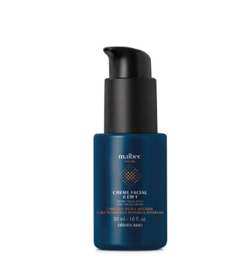 Malbec Club Creme Facial, Anti-Aging-Gesichtscreme, Boticario 50ml