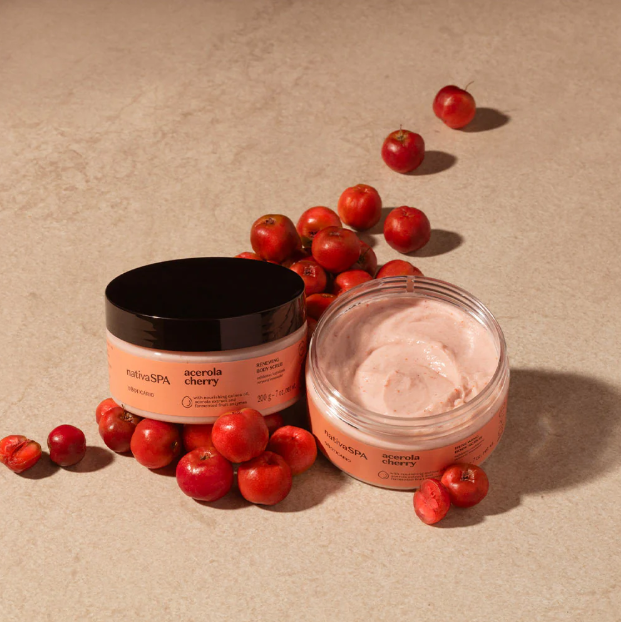 NSPA Acerola Cherry Esfoliante Corporal, Peeling, Boticário, 200g