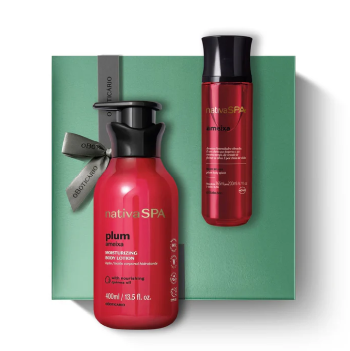 NSPA Loção Ameixa, Plum Lotion, Boticário, 400ml