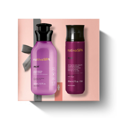 NSPA Body Splash Acaí, Körperspray, Boticário, 200ml