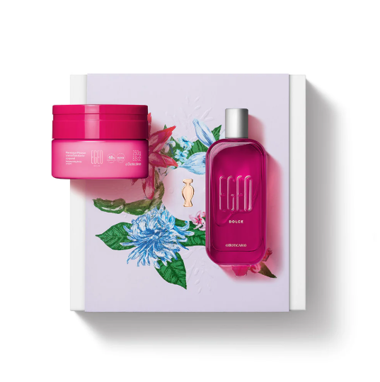 Egeo Dolce ボディスプレーとクリームセット Kit Egeo Dolce, conjunto presente, Boticario – latin-flavour