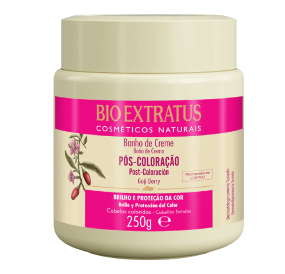 Pós Coloracao Banho de Creme, Haarcreme, Bio Extratus, 250g
