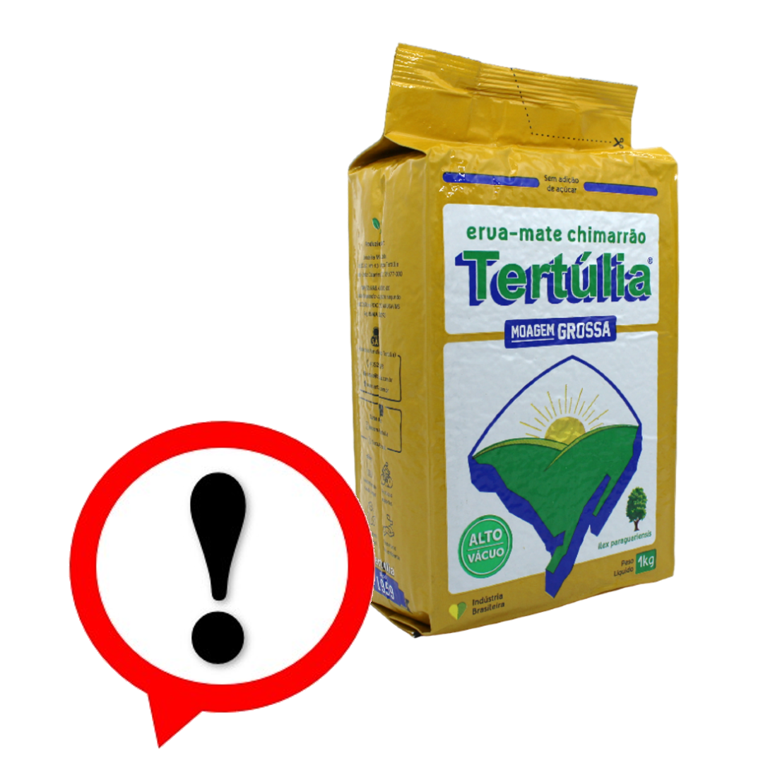 Chimarrao grossa, Grob gemahlener Mate Tee, Tertúlia, 1Kg