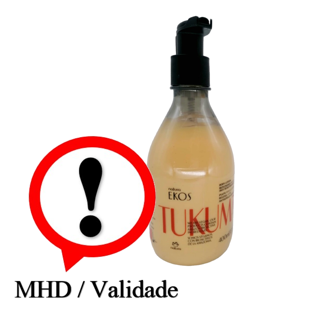 Ekos Locao Tukuma, Körpercreme, Natura, 400ml