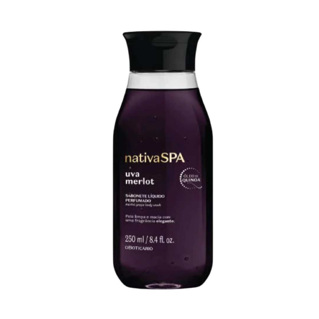 NSPA Uva Merlot Sabonete, Körperseife, Boticario 250ml
