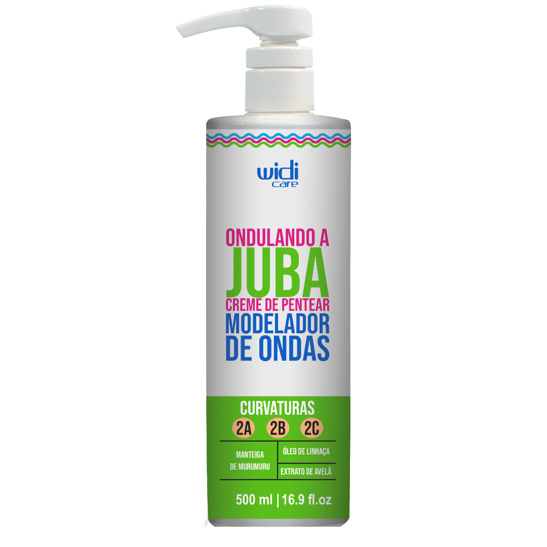 Juba Creme Pentear Ondas, Haarcreme, Widi Care, 500ml