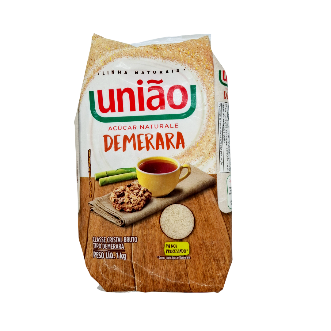 Acucar Demerara, beiger Kristallrohrzucker, Uniao 1kg