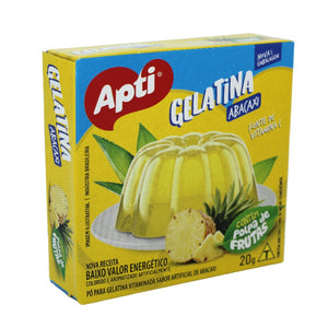Gelatina Abacaxi, Wackelpudding Ananas-Geschmack, Apti, 20g
