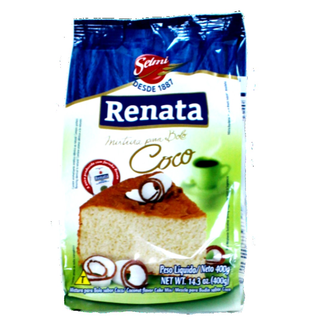 Bolo Coco, Backmischung Kuchen Kokosgeschmack, Renata, 400g latin-flavour