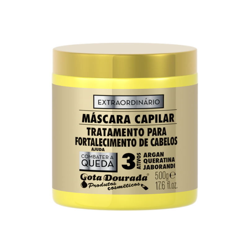 Extraordinario Mascara, Haarmaske, Gota Dourada, 500g