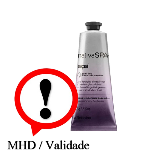NSPA Creme Maos Acai, Handcreme, Boticario, 75g