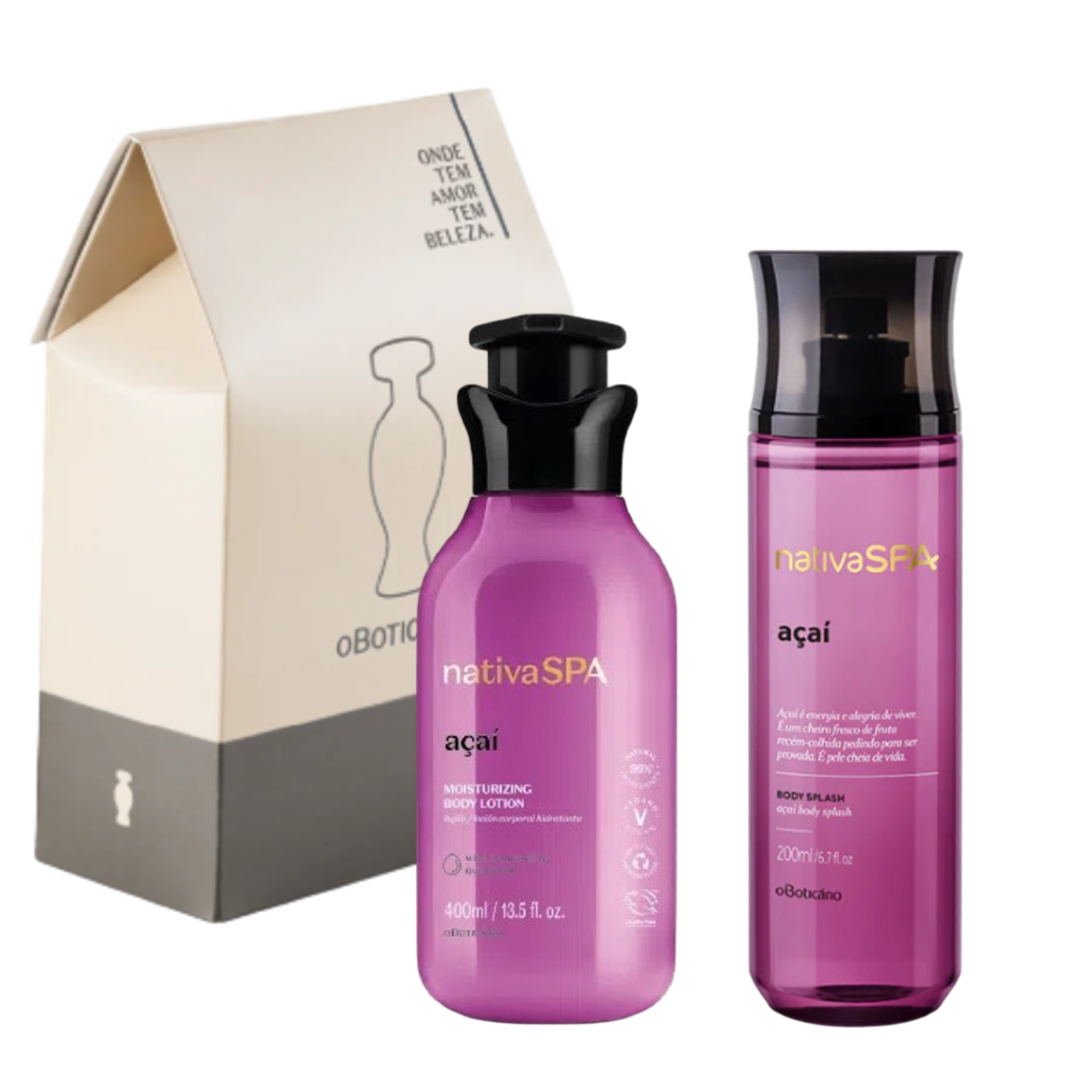 Kit NSPA Locao e Splash,Lotion u. Body Splash, Boticario