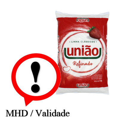 Acucar de Cana, Rohrzucker, Uniao, 1kg