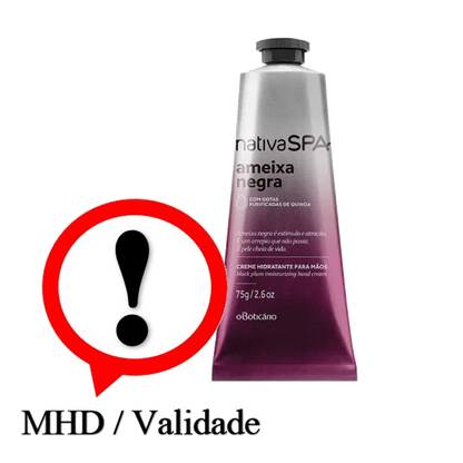 NSPA Creme Mãos Ameixa Negra, Handcreme, Boticario 75g