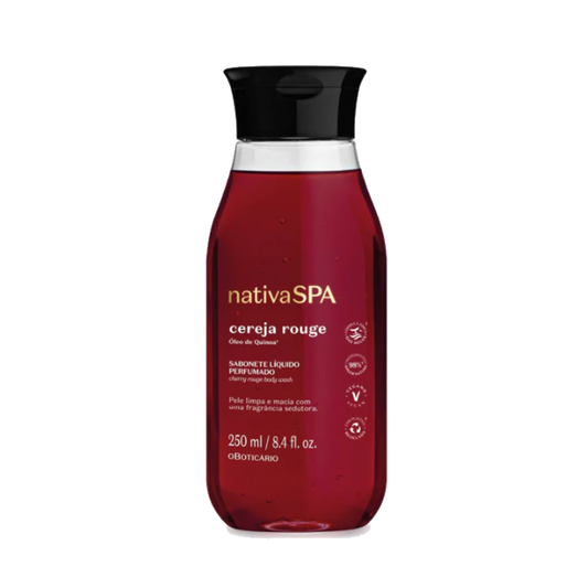 NSPA Sabonete Perfumado Cereja Rouge, Seife mit Kirschduft, Boticario 250ml