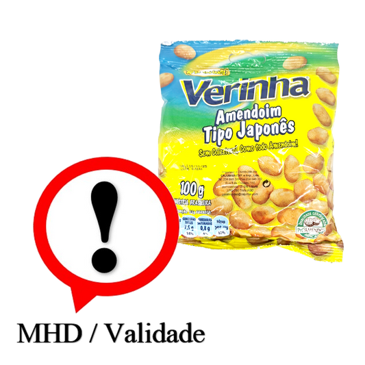 Amendoim tipo Japones, Japanische Erdnüsse, Verinha, 100g