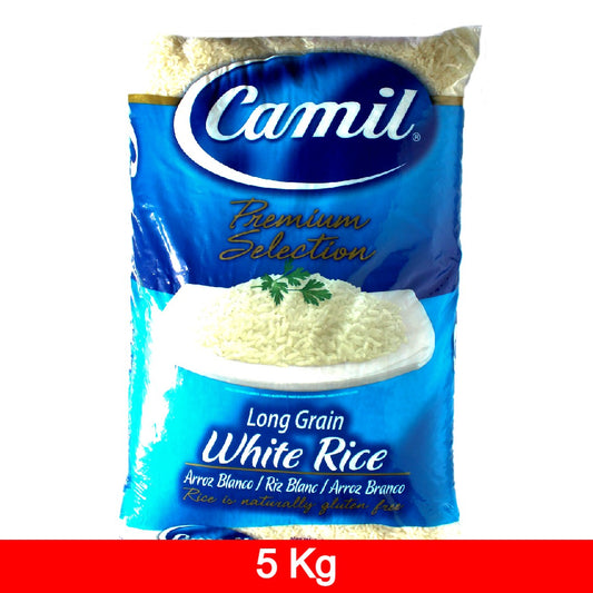 Arroz branco, Langkornreis, Camil, 5kg