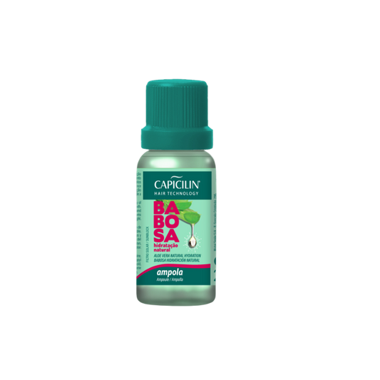 Babosa Hidratacao Natural Ampola, Haarstärkungslotion, Capicilin, 20ml