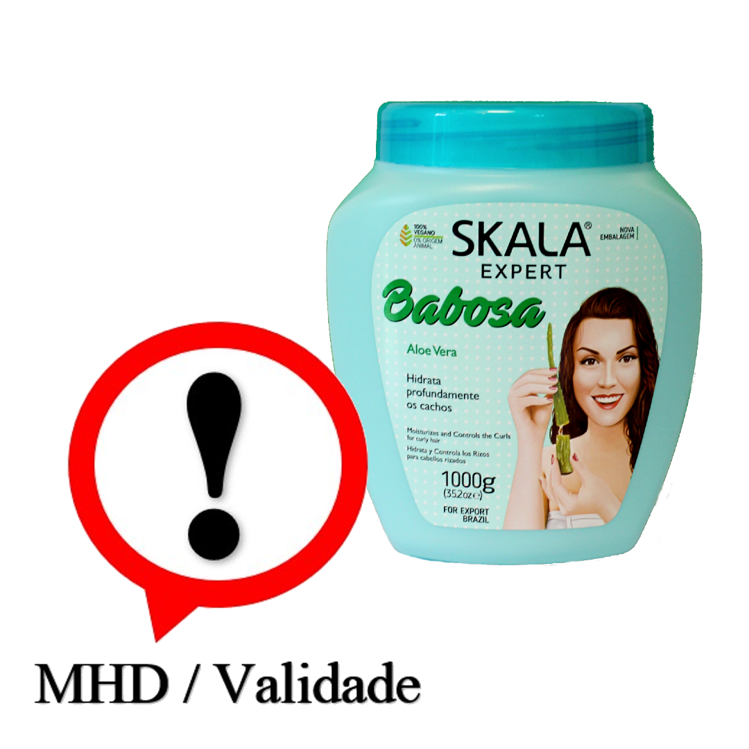 Creme Cabelo Babosa, Haarcreme Aloe Vera, Skala, 1kg
