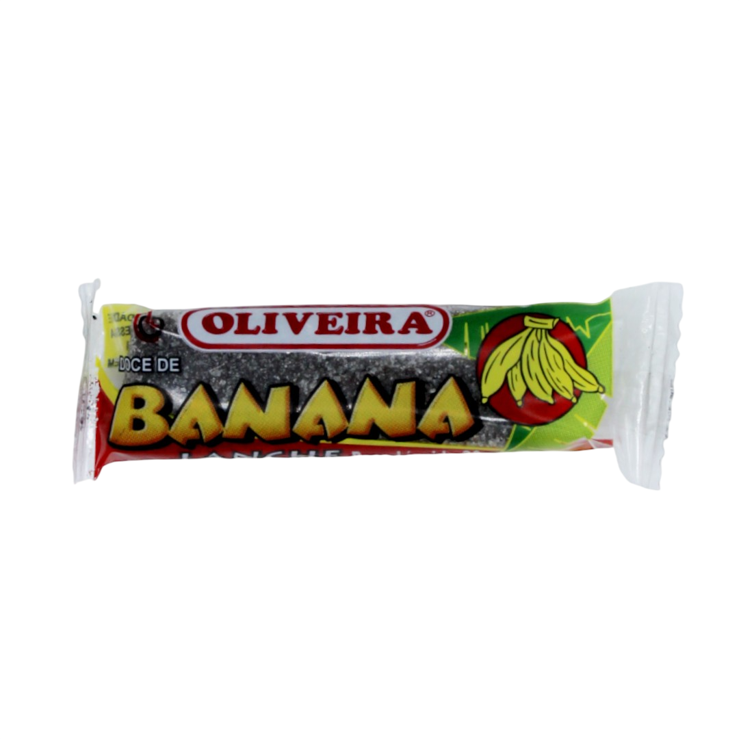 Doce Banana Lanche, Bananenriegel, Oliveira, 20g