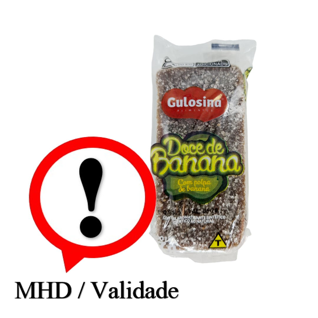 Doce de Banana, Bananendessert, Gulosina 57g