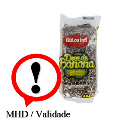 Doce de Banana, Bananendessert, Gulosina 57g