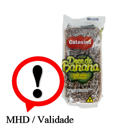 Doce de Banana, Bananendessert, Gulosina 57g