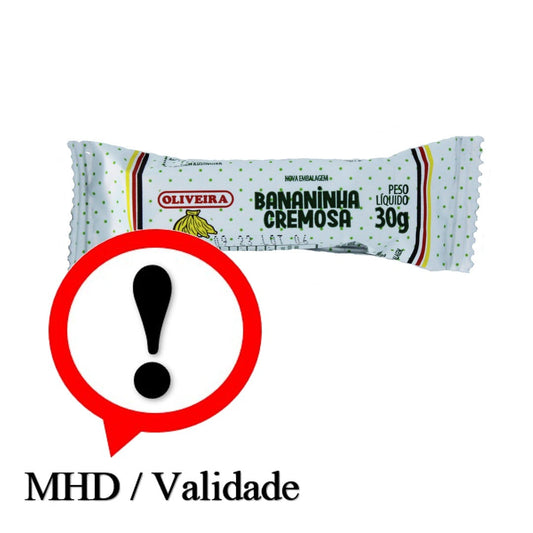 Bananinha Cremosa, Bananenriegel, Oliveira, 30g