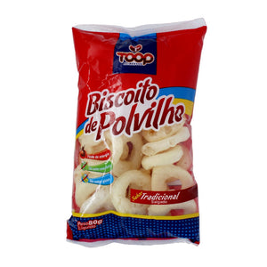 Biscoito Polvilho salgado, Maniok Chips, TOOP, 80g