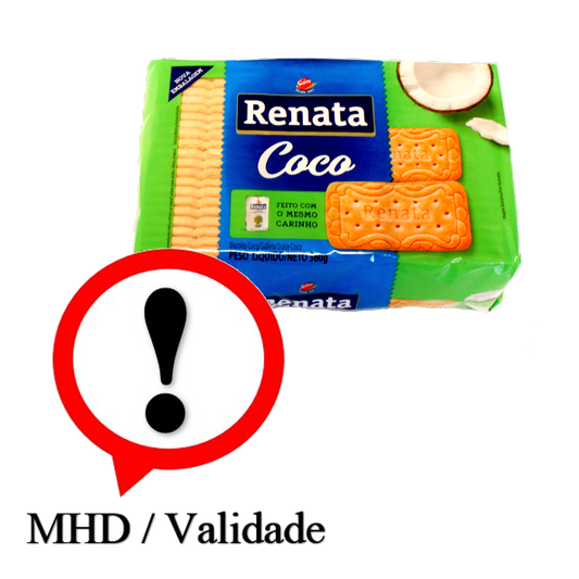 Bolacha Coco, Kekse mit Kokosgeschmack, Renata, 360g