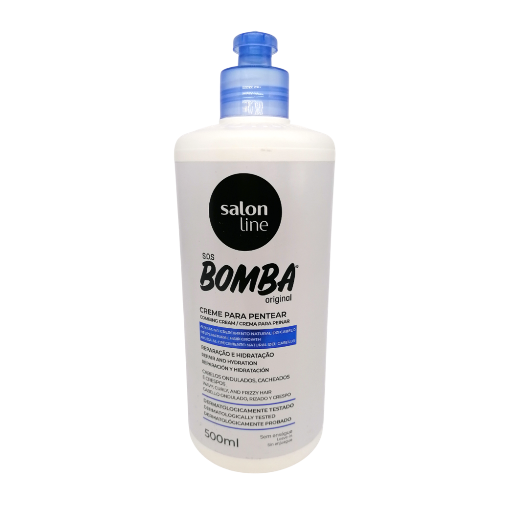 SOS Bomba Creme Pentear, Haarcreme, Salon Line, 500ml