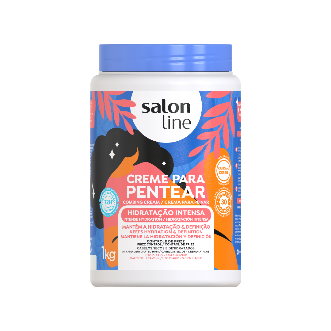 Hidratacao Intensa Creme Pentear, Kämmcreme, Salon Line, 1kg