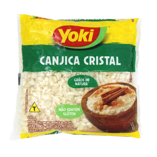 Canjica branca, geschälter Mais, Yoki, 400g