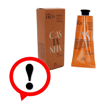 Ekos Creme Mãos Castanha, Handcreme, Natura, 75g