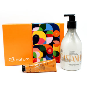 Ekos Kit Locao e Creme maos Castanha, Set Körperlotion u. Handcreme Castanha, Natura