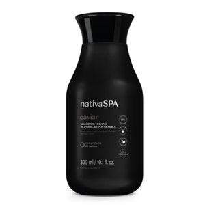 Shampoo NSPA Caviar, Caviar, Boticário 300ml