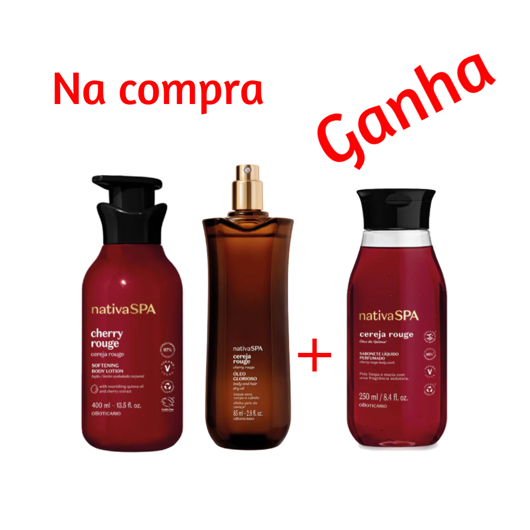 NSPA Set Cereja Rouge, Boticário