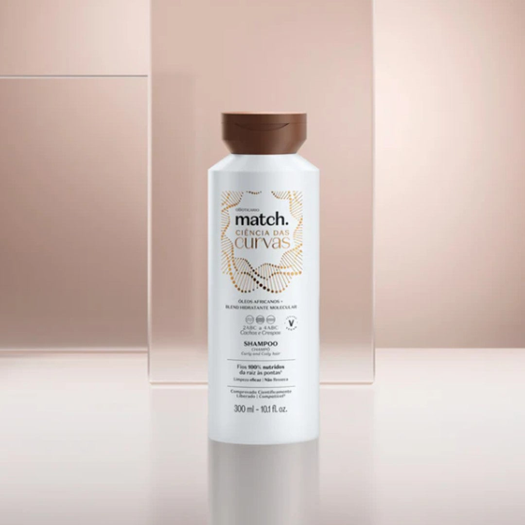 Shampoo Match Ciencia das Curvas, Boticario 300ml