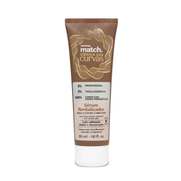 Sérum Couro Cabeludo Match Ciência das Curvas, Sérum Couro Cabeludo, Boticário 50ml