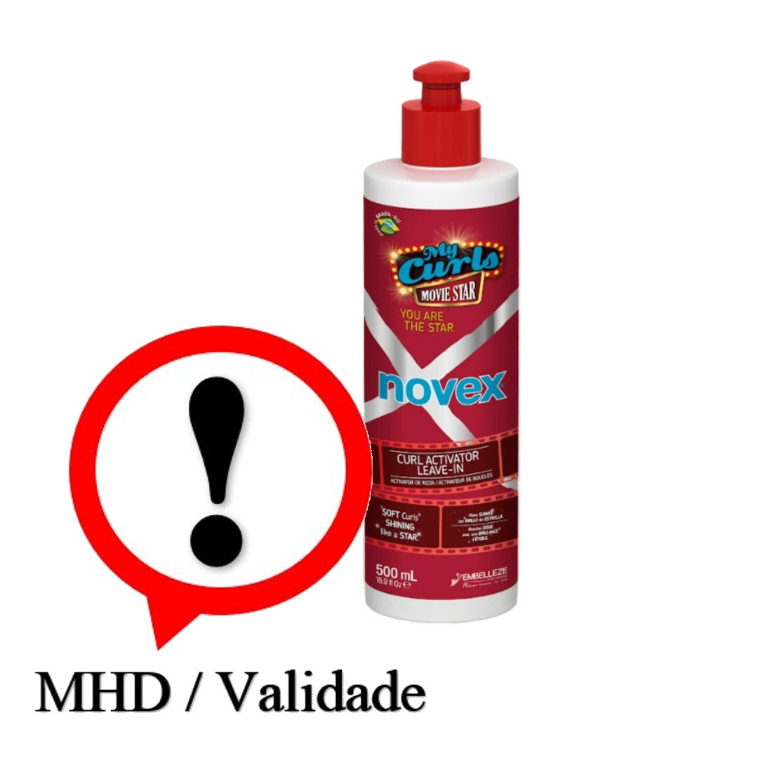 Novex Meus Cachos Cinema Ativador Cachos, Lockenaktivador, Embelleze, 500ml