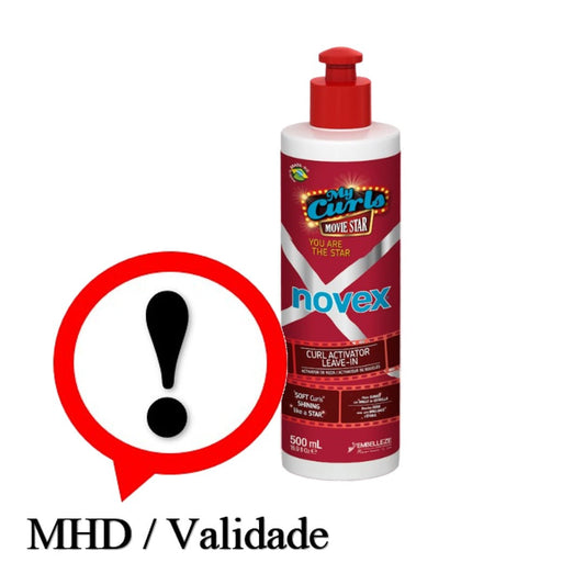 Novex Meus Cachos Cinema Ativador Cachos, Lockenaktivador, Embelleze, 500ml