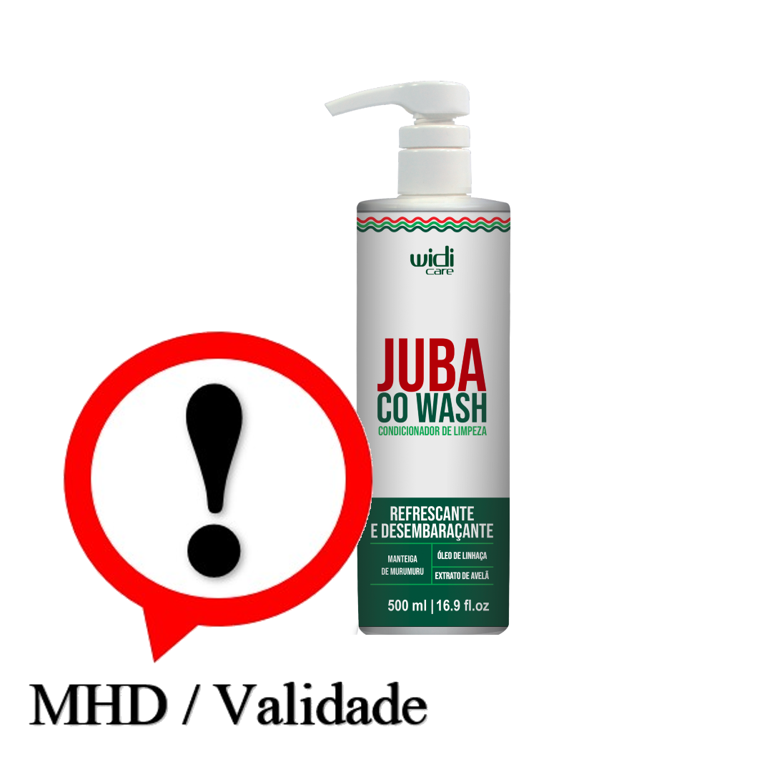 Juba Co Wash limpa e Condicionador, Waschen u. Spülung, Widi Care, 500ml