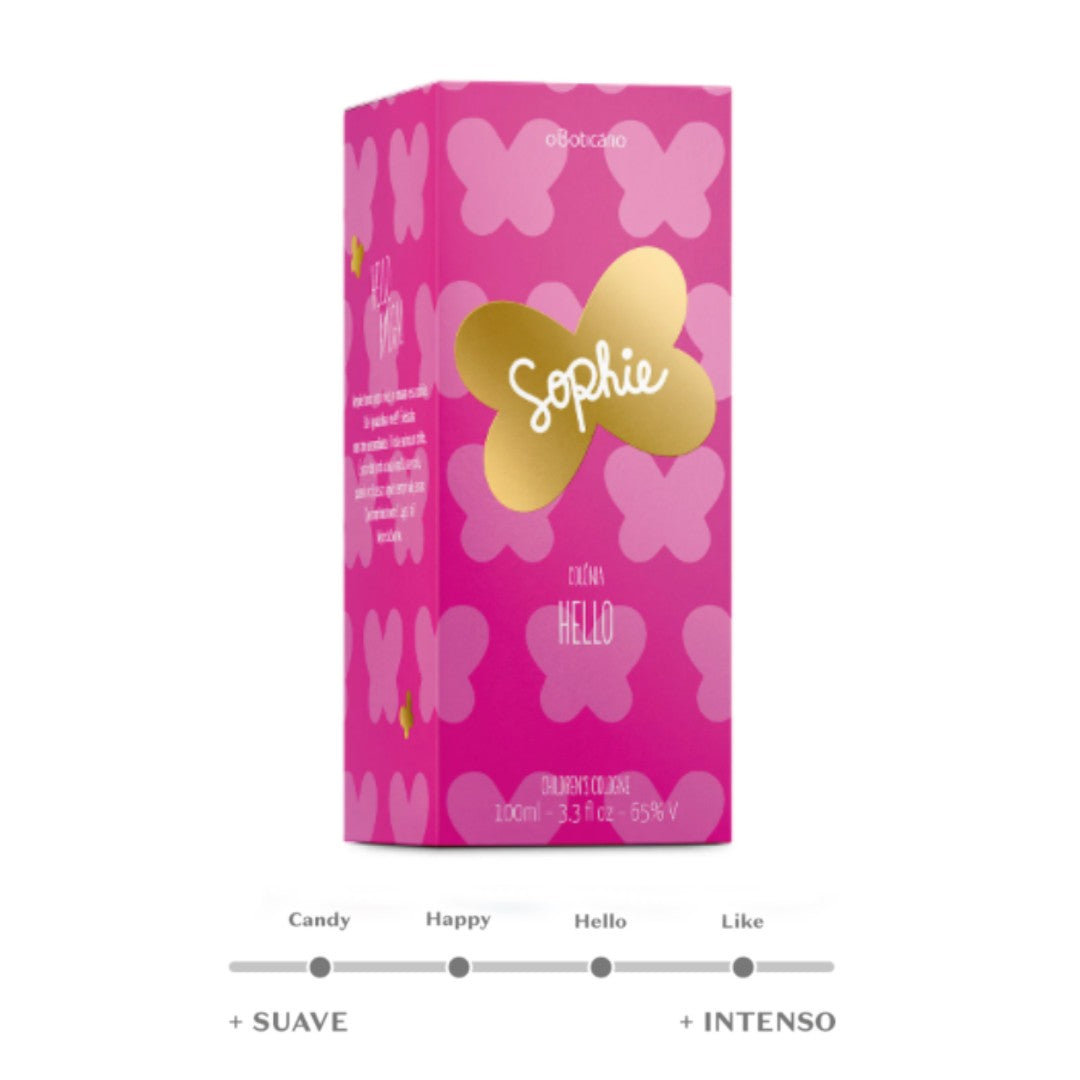 Sophie Hello Colonia Infantil, Boticário, 100ml